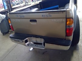 2004 TOYOTA TACOMA, GOLD, SR5 MODEL, PRE-RUNNER, EXTD CAB, 2.7L, AT. 2WD